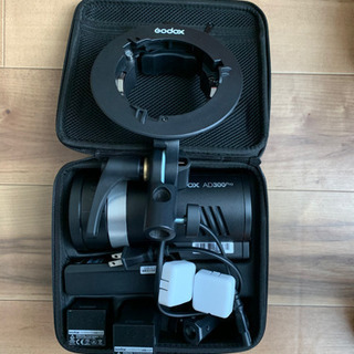 使用回数2回】 Godox AD300Pro LEDモデリングランプ 予備バッテリー S