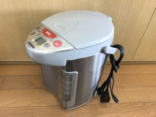 【楽々簡単茶沸かし】ZOJIRUSHI VE電気まほうびん　電気ポッド　ポット　2006年製