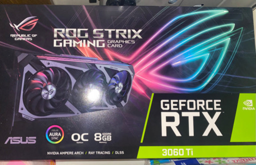 その他 ASUS ROG-STRIX-RTX3060ti-O8G-GAMING