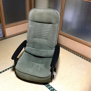 【ネット決済】回転座椅子 リクライニング調節