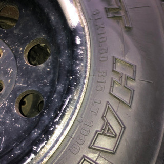 ブロックタイヤ/6ケツ/夏タイヤ/15インチ