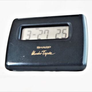 SHARP  ポケット時計・電卓