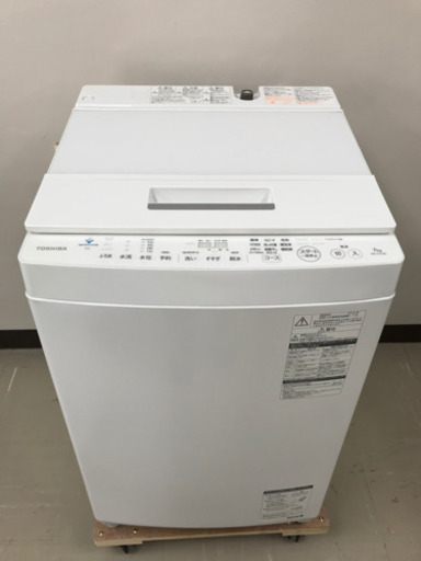 取引場所　南観音　2102-240 東芝　電気洗濯機　AW-7D7 2018年