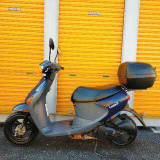 374.高年式FI車両　レッツ4 バッテリー新品、リアボックス付き　千葉県柏市　即日配送、自走引き取りも可能