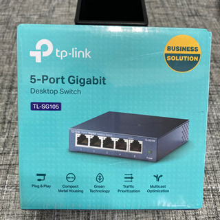 TP-LINK TL-SG105(UN) [5ポート 10/100/1000Mbps デスクトップ スイッチ]の画像