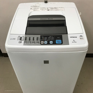 取引場所　南観音　2102-255 日立　全自動電気洗濯機　NW-Z79E3 2016年