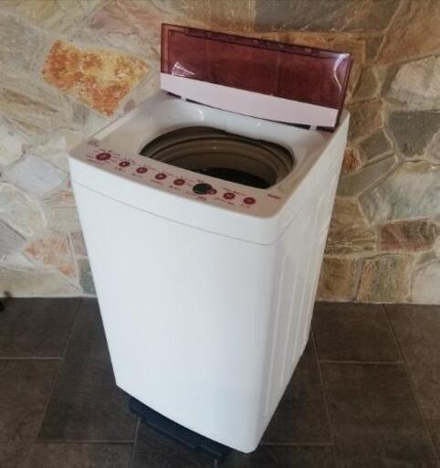 ◼️決定済◼️美品◼️2019年製◼️ハイアール 5.5kg洗濯機 JW-C55FK(SP) サクラピンク
