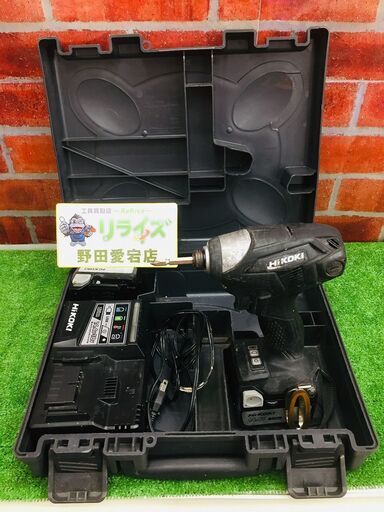 HiKOKI WH14DKL インパクトドライバー【リライズ野田愛宕店】【店頭取引限定】【中古】【管理番号：ITYG1B11K67S】