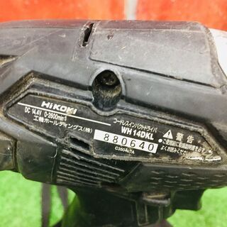 HiKOKI WH14DKL インパクトドライバー【リライズ野田愛宕店】【店頭取引限定】【中古】【管理番号：ITYG1B11K67S】