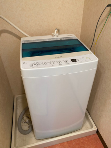 Haier JW-C45A 美品　洗濯機