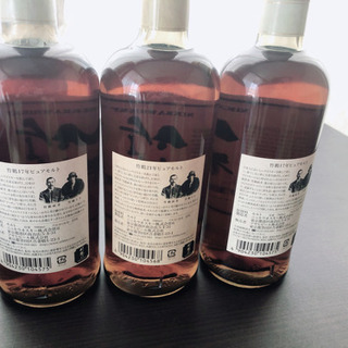 竹鶴17年2本、21年1本