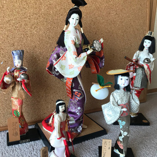 日本人形5体セット