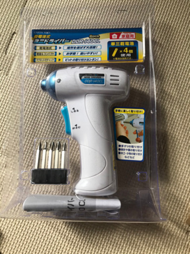 Earth Man 乾電池式ミニドライバー Ddr I40cl ドリルビットセット 5 付き Ao 西船橋の家電の中古あげます 譲ります ジモティーで不用品の処分
