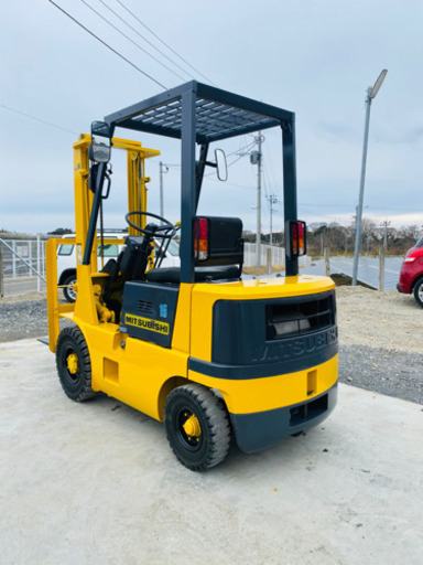 三菱FG15フォークリフト ,1500Kg, マニアル.☆1770時間。