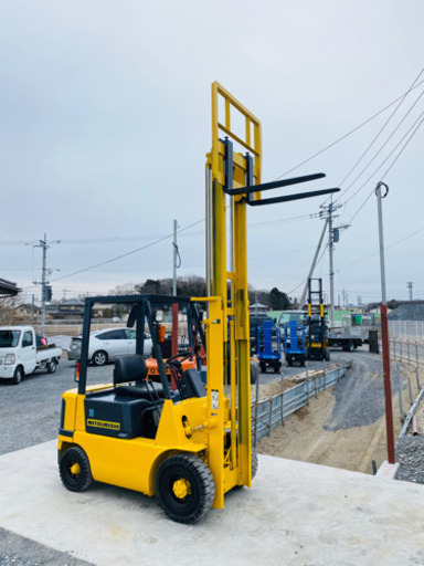 三菱FG15フォークリフト ,1500Kg, マニアル.☆1770時間。