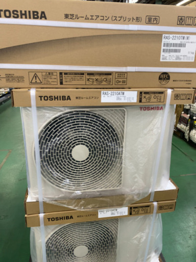 新品TOSHIBA 2.2kw エアコン