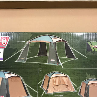 コールマン ラウンドエア スクリーン 400 タープ