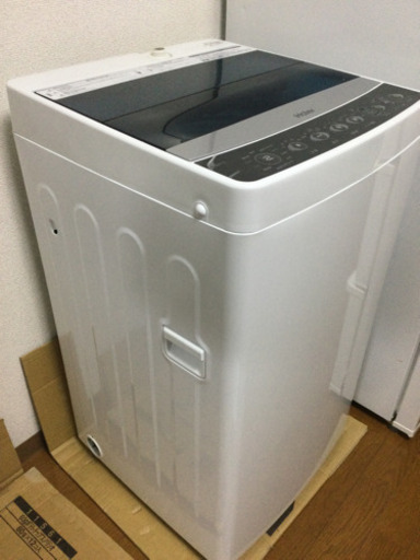 ハイアール洗濯機5.5kg 2018年式【取説あり、送料込】