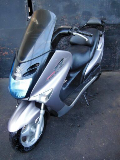YAMAHA マジェスティ125FI 希少カラー 大型BOX付き セル始動 軽整備済