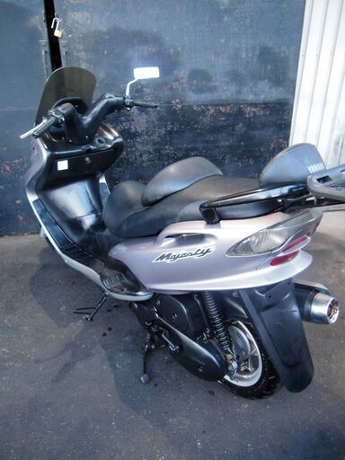 YAMAHA マジェスティ125FI 希少カラー 大型BOX付き セル始動 軽整備済