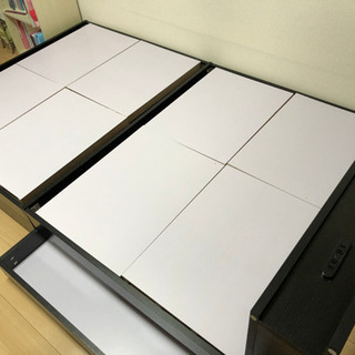 セミダブルベッド 黒色