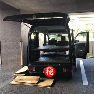 SUZUKI エブリイ 車中泊　ベッドセット　キャンプ