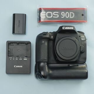 Canon キャノン EOS 90D ボディ + バッテリーグリ...