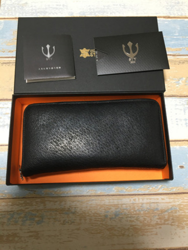 ワイルドボアレザー 純国産猪革 Sty ロングウォレット 長財布 レア品 Windy 蕨の小物 財布 の中古 古着あげます 譲ります ジモティーで不用品の処分
