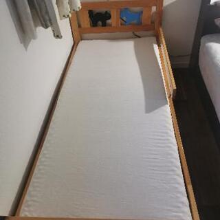 IKEA キッズベッド ジュニアベッド 木製 子供 ベッド
