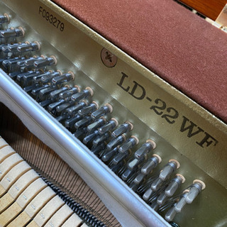 ♬カワイ/ ラグジュアリーなKAWAI LD22WF アップライトピアノ 