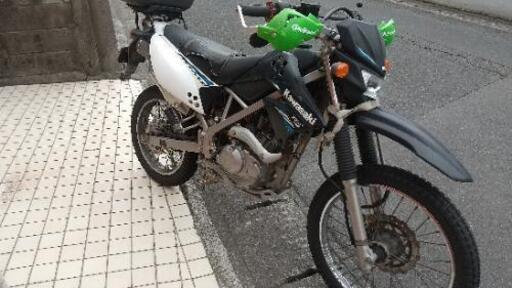 KLX125林道カスタム　お話中