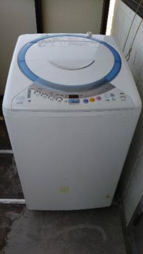 洗濯機 日立 白い約束
