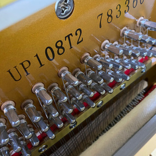 ♬白いアップライトピアノ Pearl&river