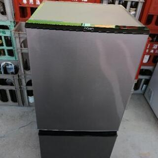 【2019年】AQUA 126L 冷蔵庫　ダーク色