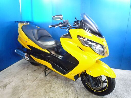 SUZUKI スカイウェイブ250-M 黄 格安配送キャンペーン 期間限定 諸経費０円 始動確認済み 自賠加入で乗れる 即納車有り 横浜 都筑 宮前