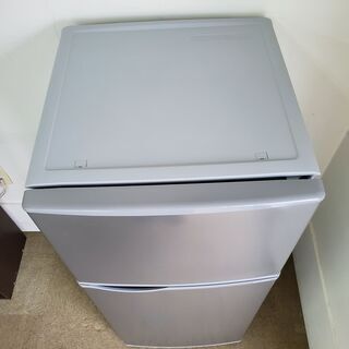 美品 SHARP 2018 シャープ 冷凍冷蔵庫 SJ-H12D-S 118L