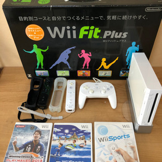 Wii本体＋Wii Fit Plus＋ソフト