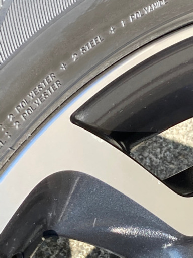 ガリ傷なし！ スバル純正ホイール