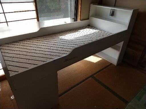ベッド ロータイプ ロフトベッド