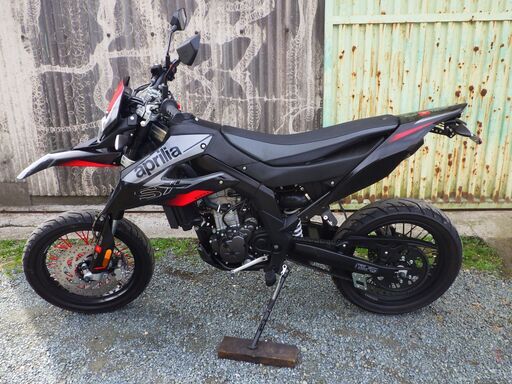058　アプリリア　SX125　2000km台　ミラー付