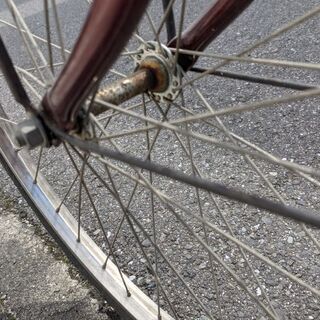 引き渡し決定しました！かなり古い自転車です