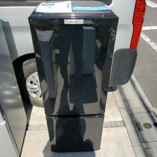 ☆極美品☆三菱 MITSUBISHI ノンフロン冷凍冷蔵庫 2ドア 146L MR-P15E-B1 2020年製