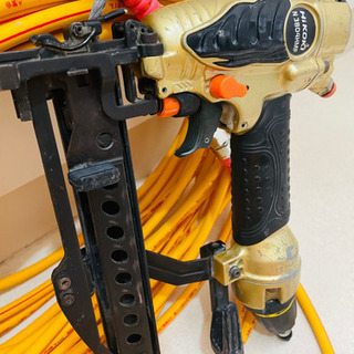 ⭐️HIKOKI 高圧フロアタッカー ＆ 高圧ホース