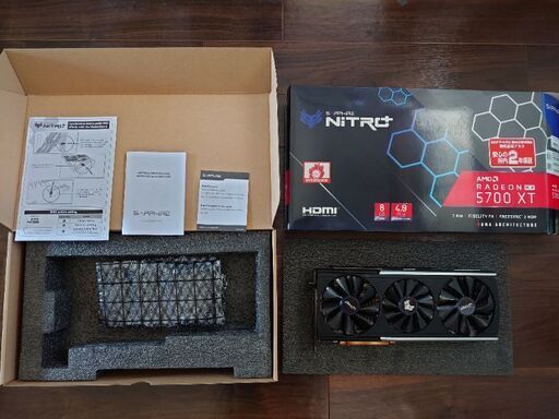 SAPPHIRE NITRO+ RADEON RX 5700 XT 8G グラフィックボード SAPPHIRE NITRO+ RADEON RX 5700 XT 8G グラフィックボード
