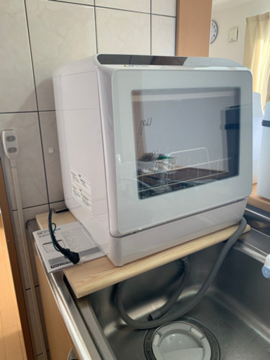水道工事不要のタンク式食洗機　rakua ラクア