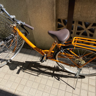 【無料でお譲りします】自転車　シティサイクル　