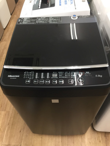 Hisense（ハイセンス）の洗濯機2018年製（HW-G55E5KK）です。【トレファク東大阪店】