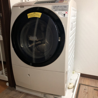 HITACHI製 乾燥機付きドラム式洗濯機