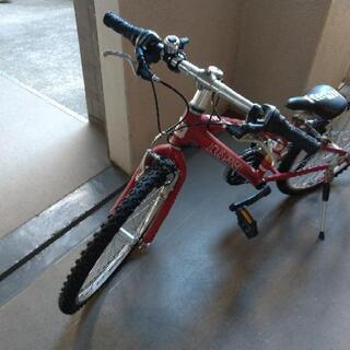 美品！子供用 ルイガノ 22インチ 赤色