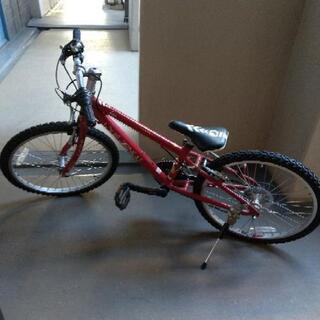 美品！子供用 ルイガノ 22インチ 赤色